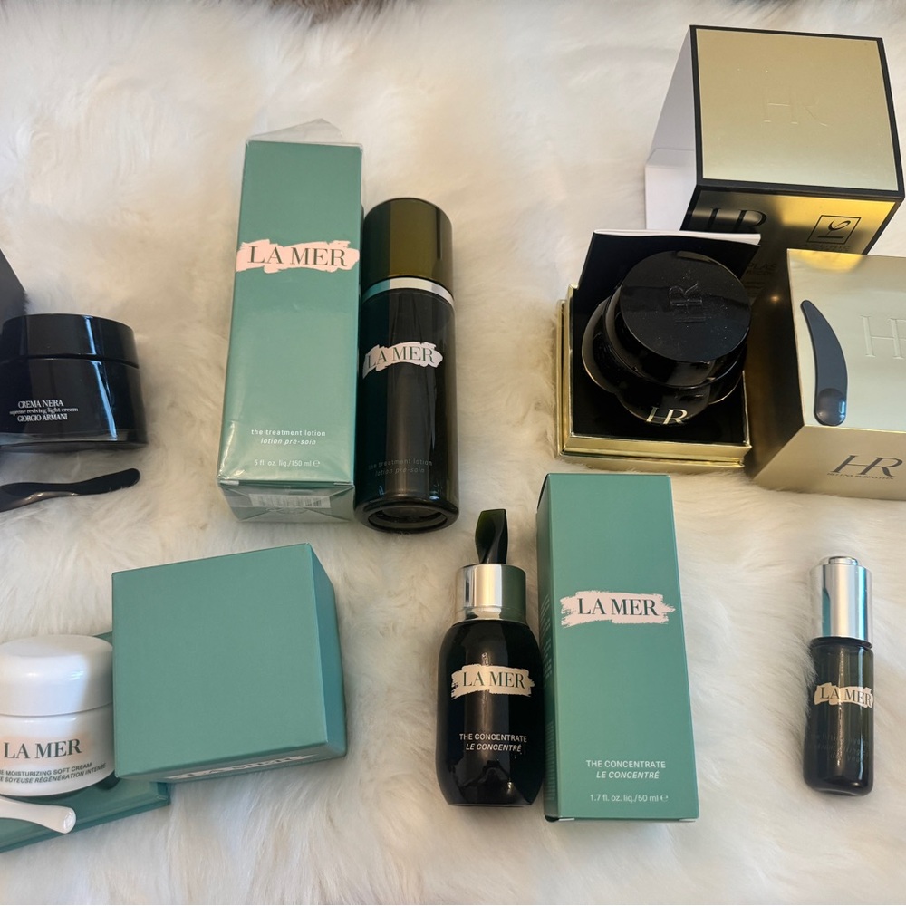 La Mer Helena Rubinstein Giorgio Armani Empty Jars - 100% Authentic
